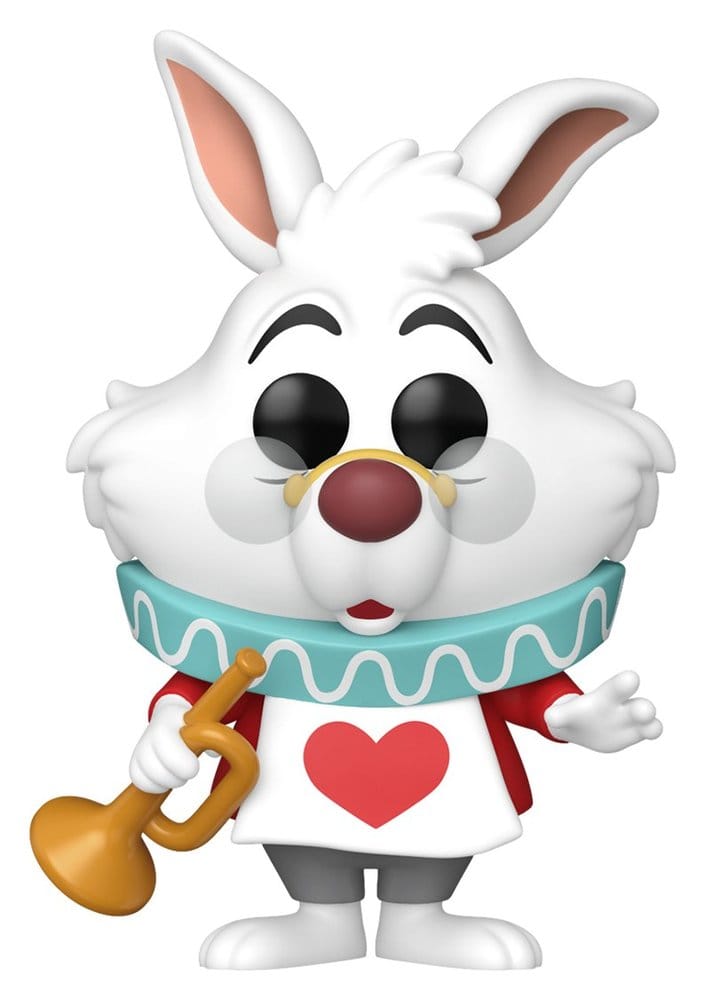 Alice im Wunderland POP! Vinyl Figur White Rabbit with Horn 9 cm - Versand: 7 Tage nach Bestellung