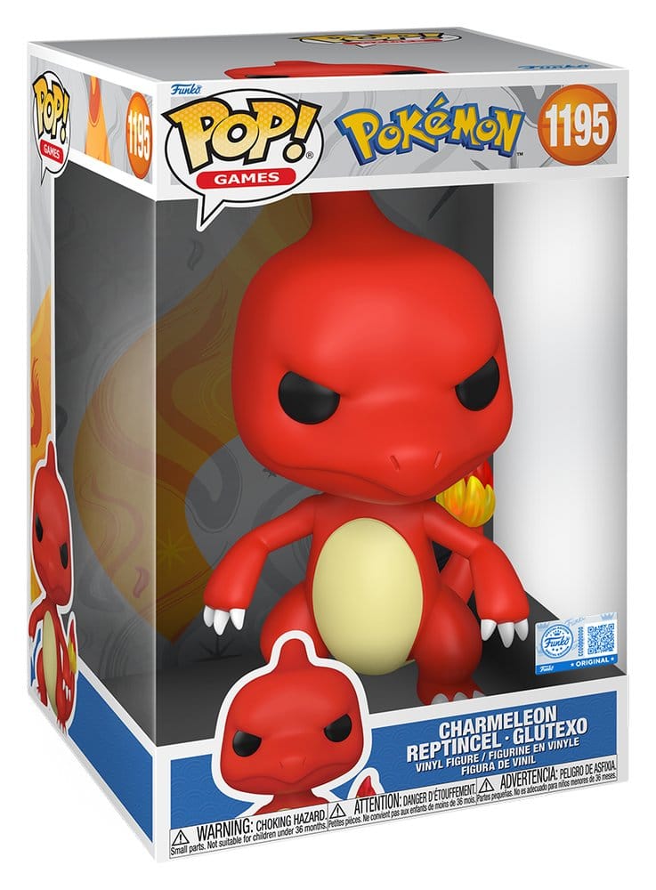 Pokémon Super Sized Jumbo POP! Vinyl Figur Charmeleon 25 cm - Preorder - ETA: 24.06.2026