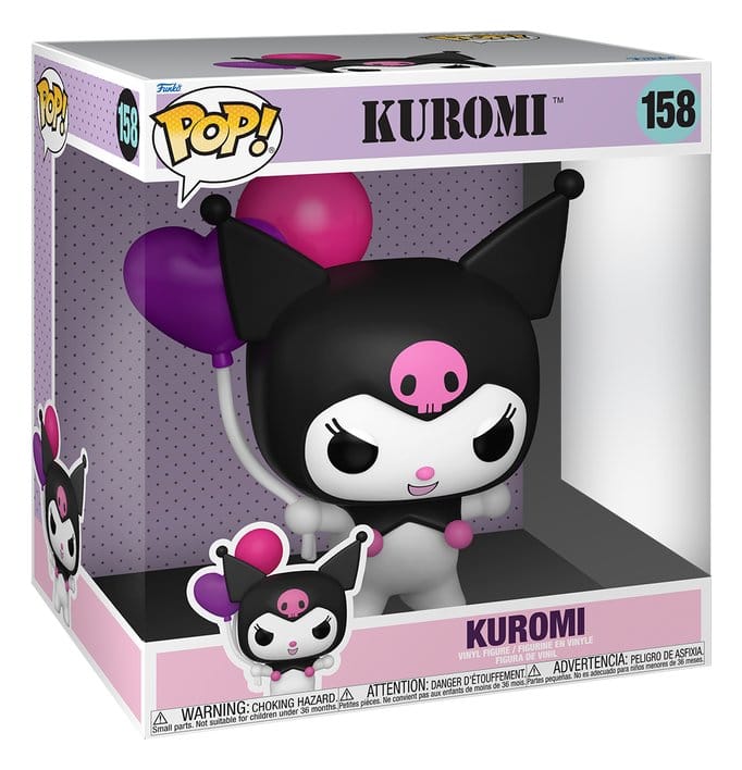Hello Kitty Super Sized Jumbo POP! Vinyl Figur Kuromi 25 cm - Versand: 7 Tage nach Bestellung