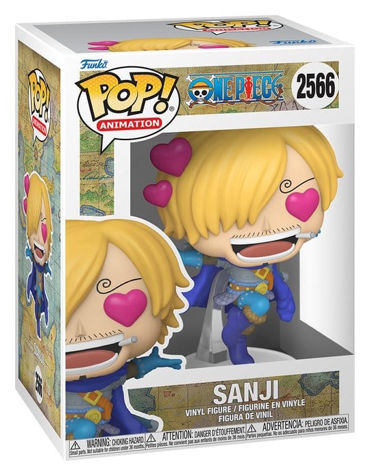 One Piece POP! Vinyl Animation Figur Sanji 9 cm - Preorder - ETA: 04.11.2026