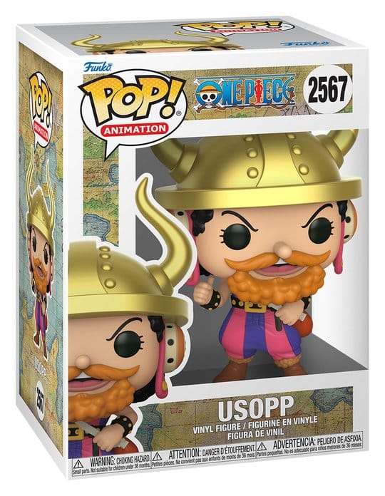 One Piece POP! Vinyl Animation Figur Usopp 9 cm - Preorder - ETA: 04.11.2026
