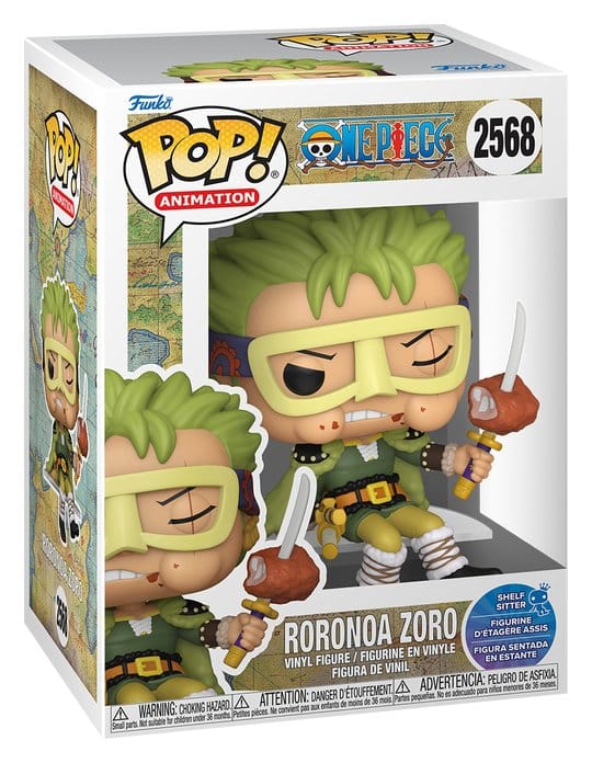 One Piece POP! Vinyl Animation Figur Zoro 9 cm - Preorder - ETA: 04.11.2026