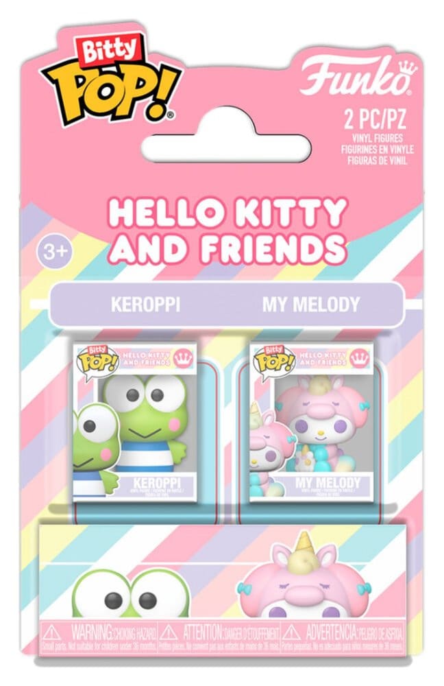 Sanrio Bitty POP! Vinyl Figuren 2er-Pack K & MM 2 cm - Versand: 7 Tage nach Bestellung