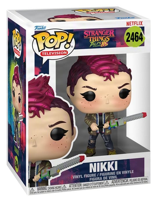 Stranger Things: Tales from '85 POP! Animation Vinyl Figur Nikki 9 cm - Preorder - ETA: 22.12.2026