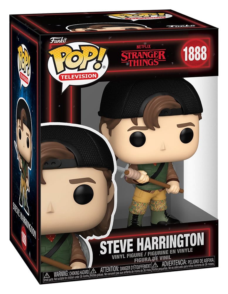 Stranger Things POP! TV Vinyl Figuren Steve Harrington 9 cm - Preorder - ETA: 22.12.2026