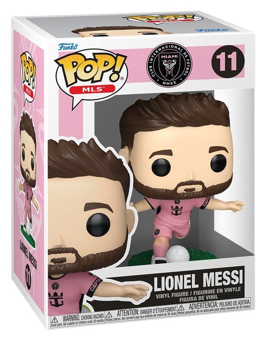 EFL POP! MLS Vinyl Figur Inter Miami CF - Lionel Messi (Pink) 9 cm - Preorder - ETA: 09.07.2026