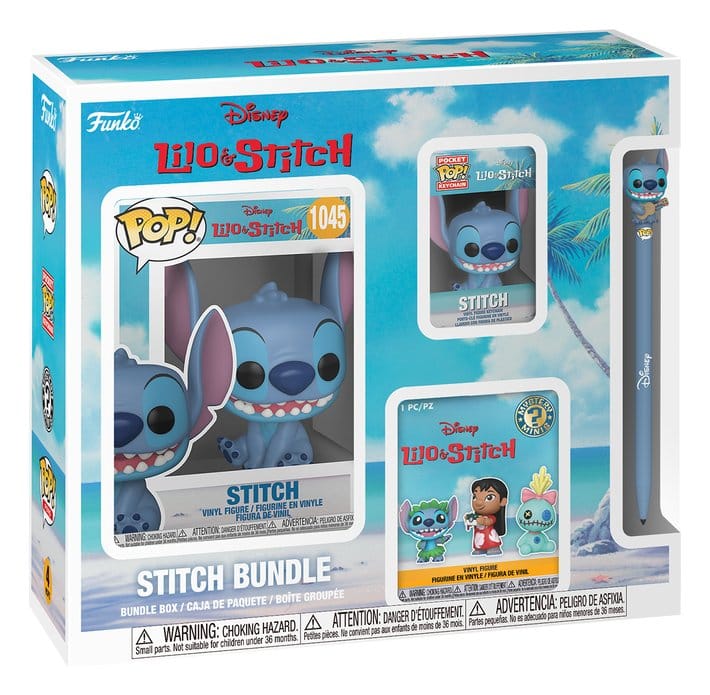 Lilo & Stitch POP! Vinyl Figuren 4er-Pack Stitch Bundle 9 cm - Versand: 7 Tage nach Bestellung
