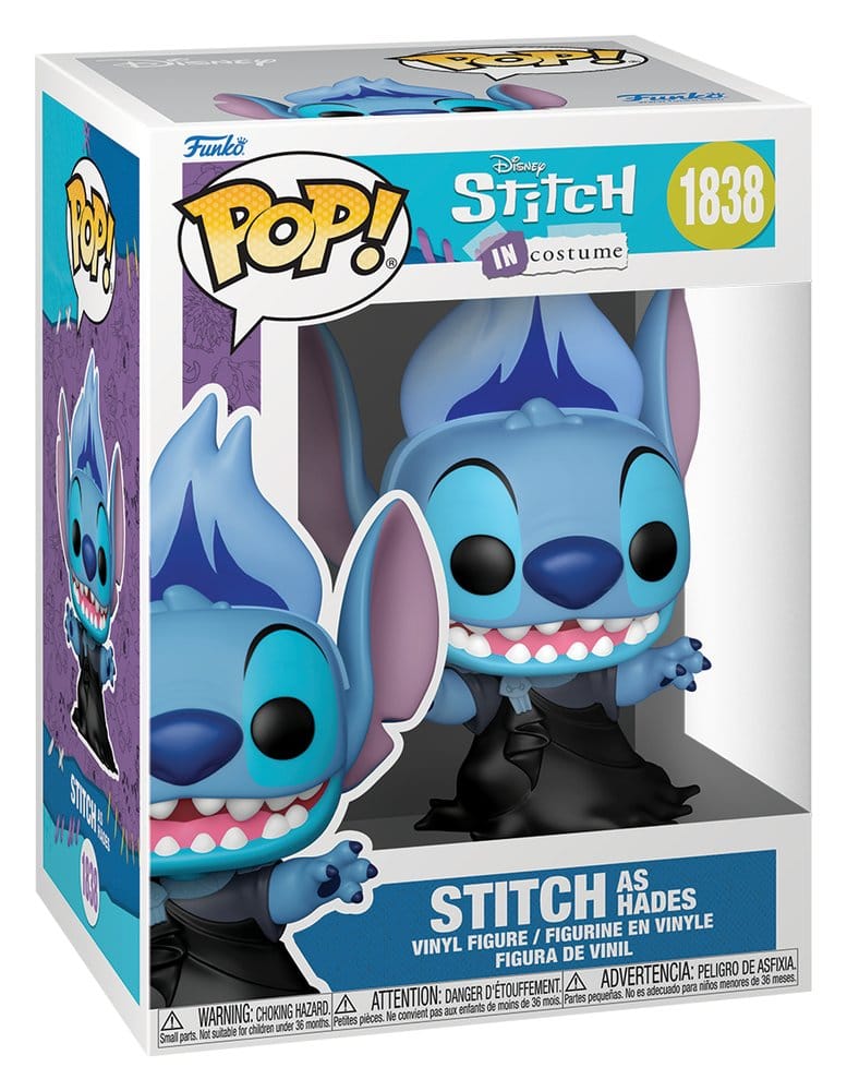 Lilo & Stitch POP! Disney Vinyl Figur Stitch as Hades 9 cm - Preorder - ETA: 02.01.2027
