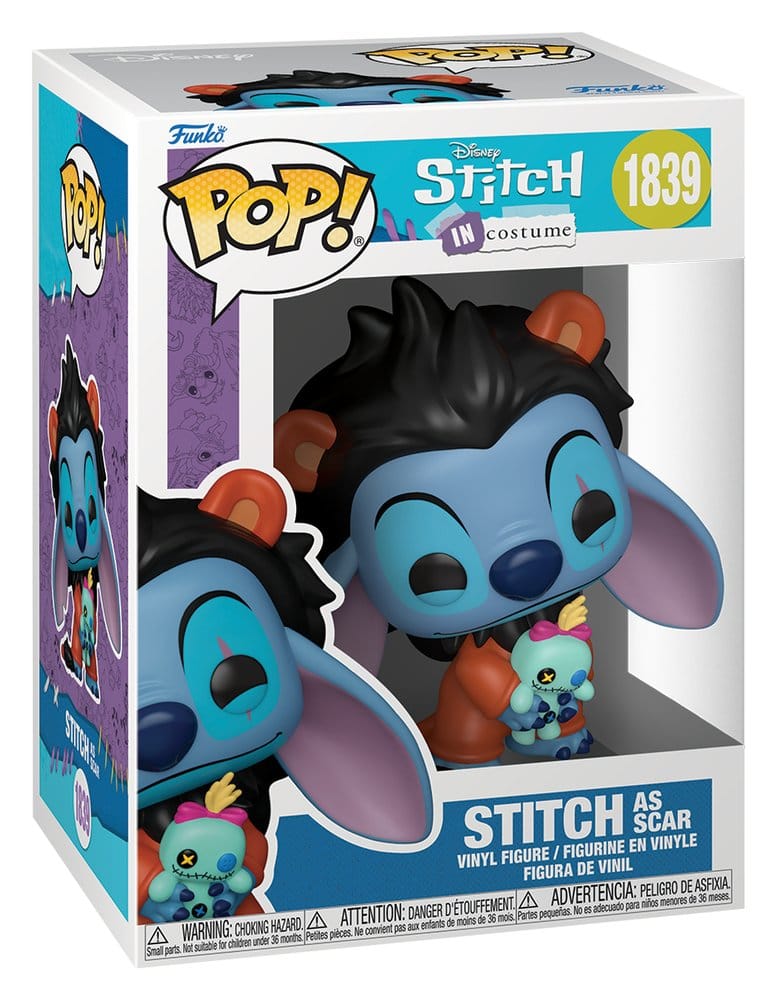 Lilo & Stitch POP! Disney Vinyl Figur Stitch as Scar 9 cm - Preorder - ETA: 02.01.2027