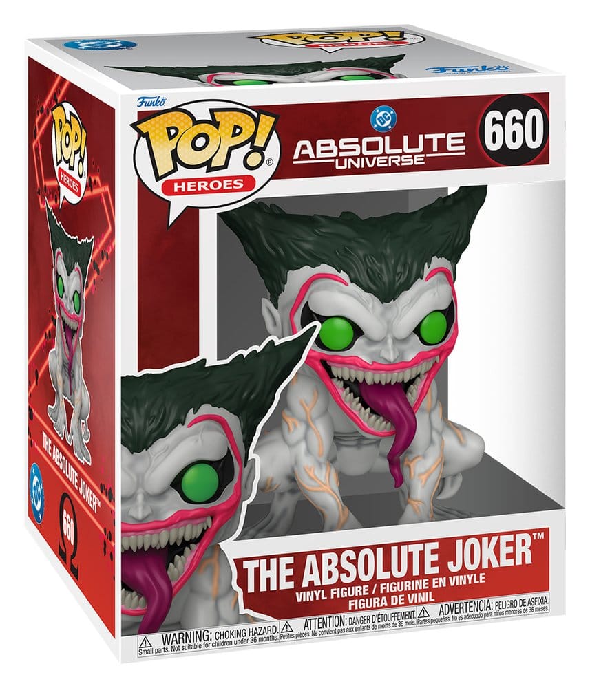 DC Comics POP! Comics Super Vinyl Figur Absolute Joker 15 cm - Preorder - ETA: 25.01.2027