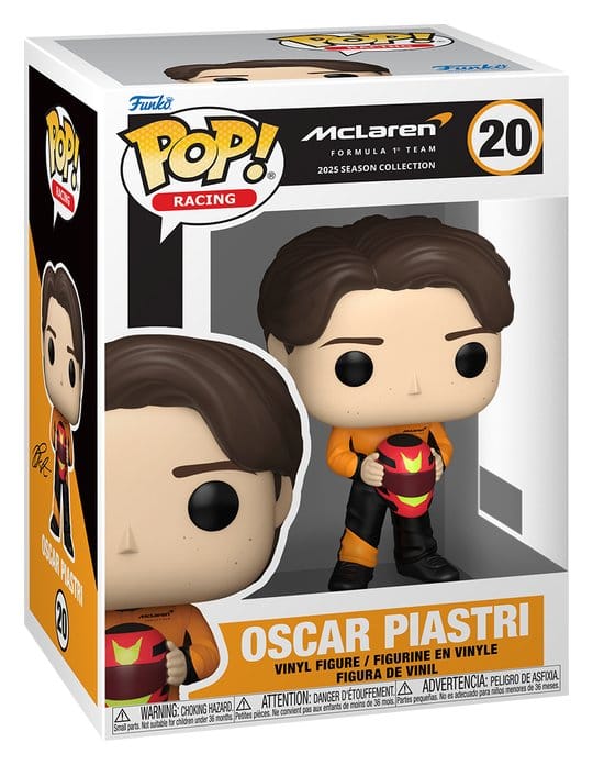 Formular 1 POP! Racing Vinyl Figur McLaren- Oscar Piastri 9 cm - Preorder - ETA: 25.11.2026