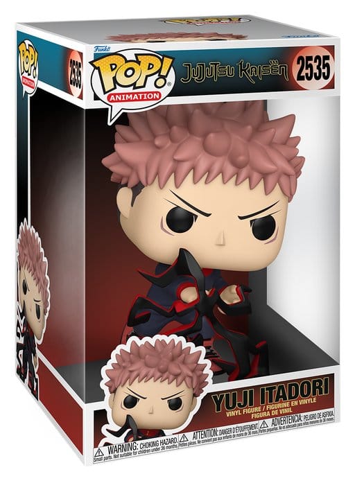 Jujutsu Kaisen Super Sized Jumbo POP! Vinyl Figur Yuji Itadori 25 cm - Preorder - ETA: 25.12.2026