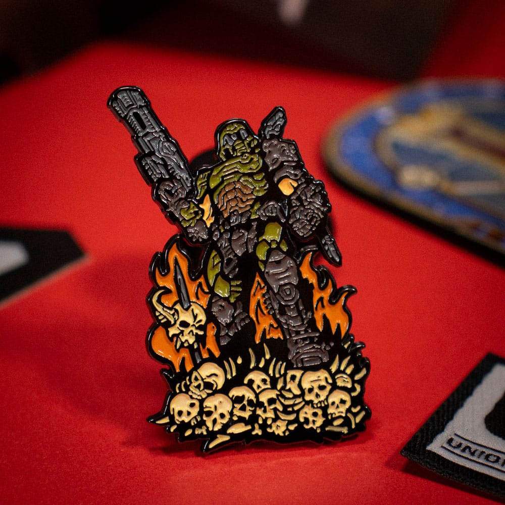 Doom Eternal Ansteck-Pin Doom Guy Limited Edition - Preorder - ETA: 09.10.2025