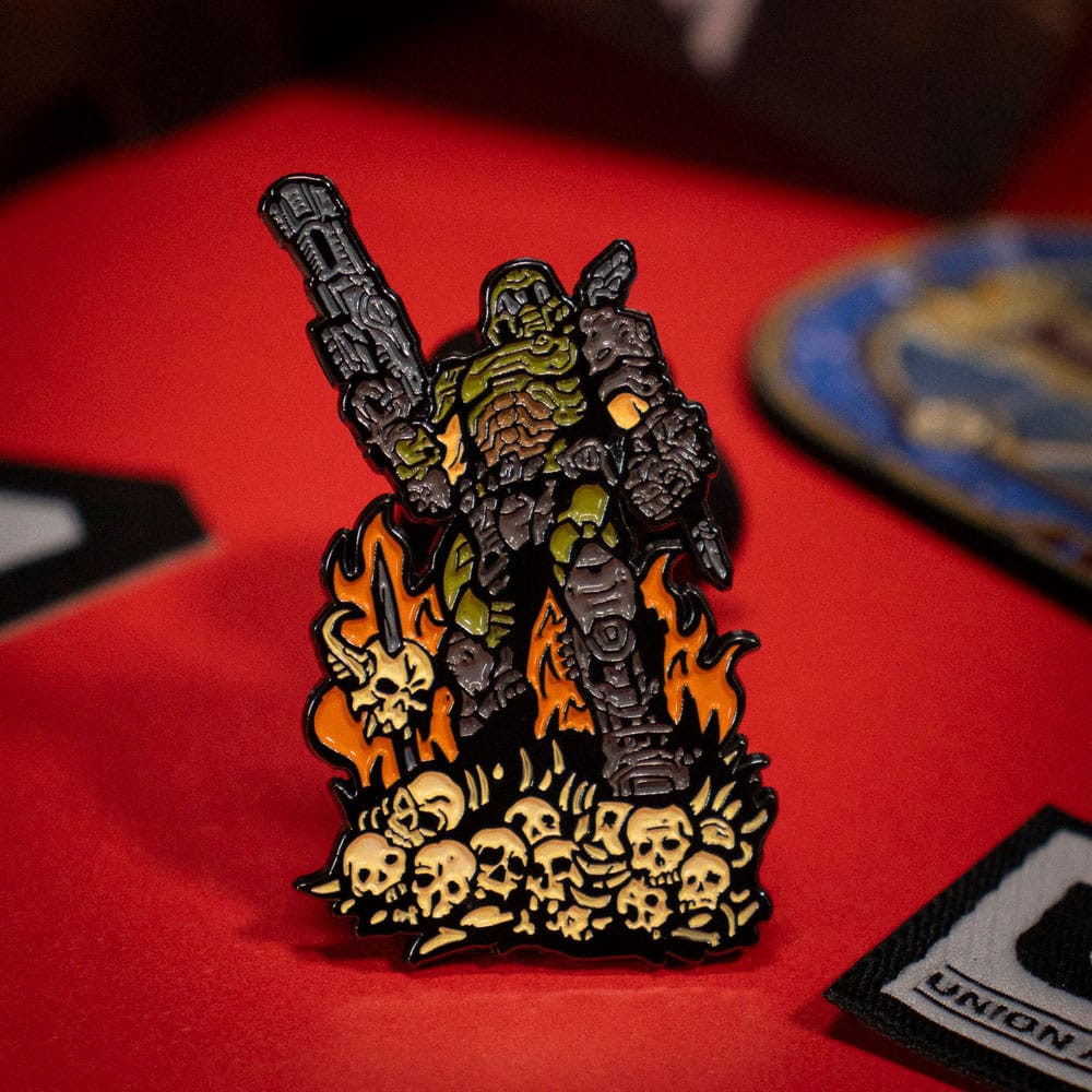 Doom Eternal Ansteck-Pin Doom Guy Limited Edition - Preorder - ETA: 09.10.2025