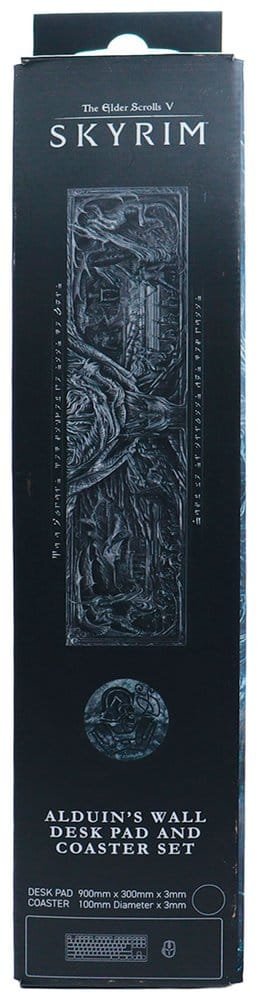 The Elder Scrolls V: Skyrim Schreibtischunterlage & Untersetzer - Preorder - ETA: 25.03.2027