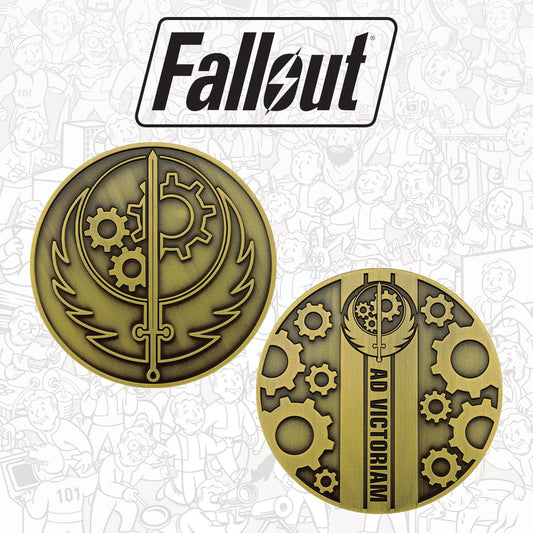 Fallout Medaille Brotherhood of Steel - Versand: 5-7 Tage nach Bestellung