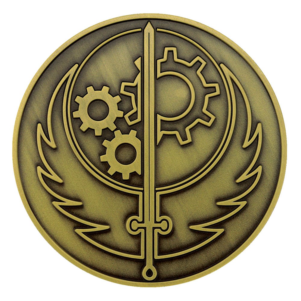 Fallout Medaille Brotherhood of Steel - Versand: 5-7 Tage nach Bestellung