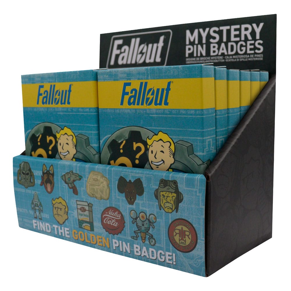 Fallout Ansteck-Pins Display Mystery Pin Badge (12) - Versand: 5-7 Tage nach Bestellung