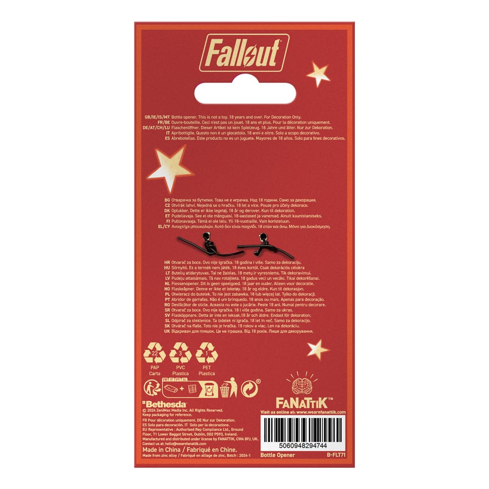 Fallout Flaschenöffner Nuka-Cola 8 cm - Preorder - ETA: 18.10.2025