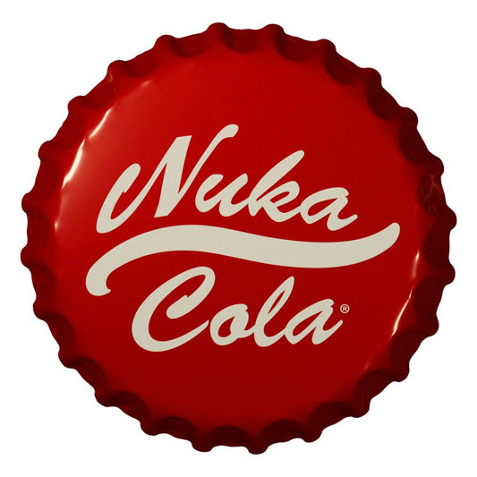 Fallout Blechschild Nuka-Cola Bottle Cap   - Versand: 5-7 Tage nach Bestellung