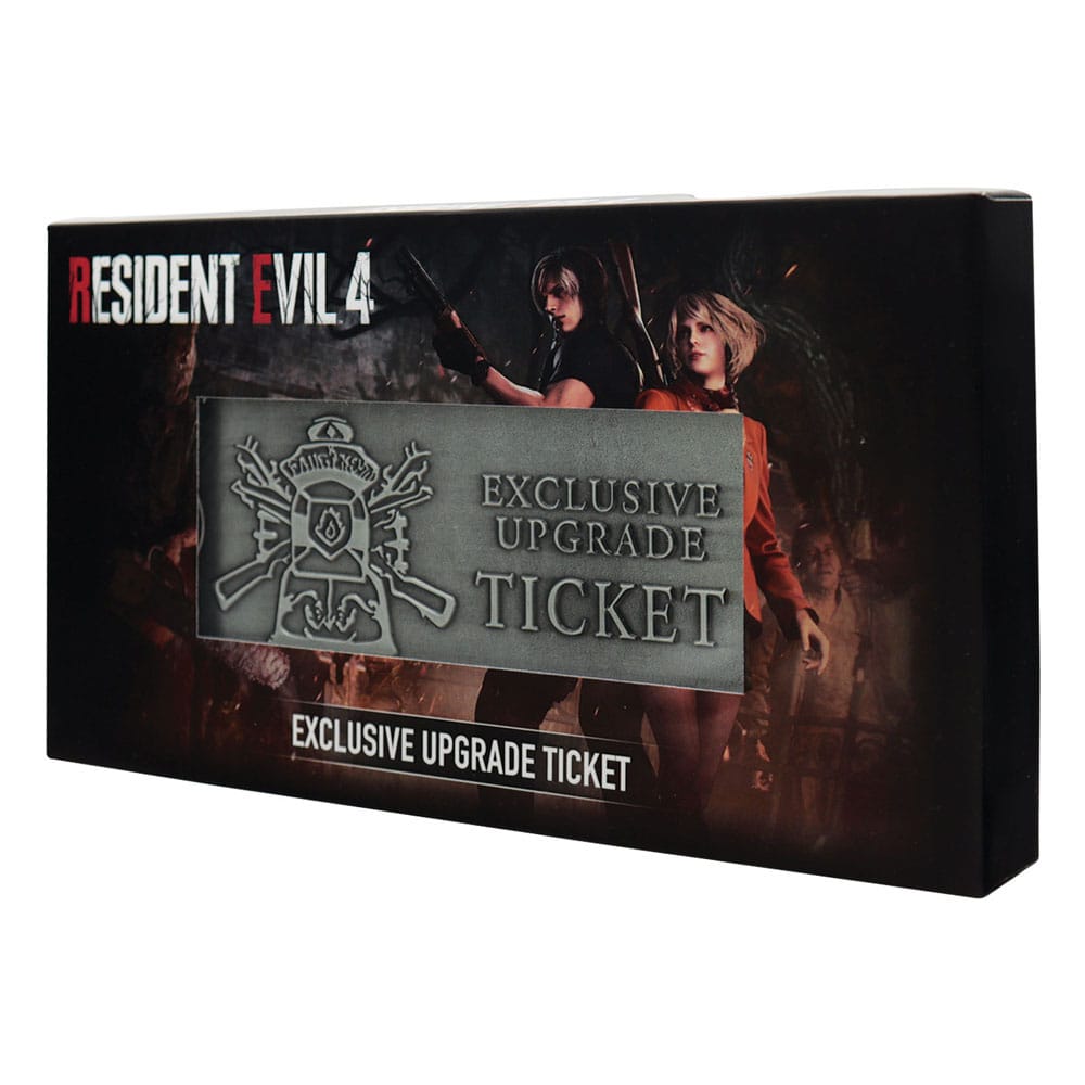 Resident Evil 4 Replik 1/1 Metal Exclusive Upgrade Ticket - Versand: 5-7 Tage nach Bestellung