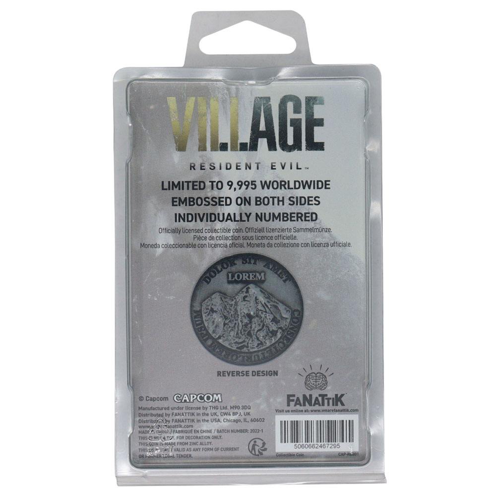 Resident Evil VIII Sammelmünze Currency Limited Edition - Versand: 5-7 Tage nach Bestellung