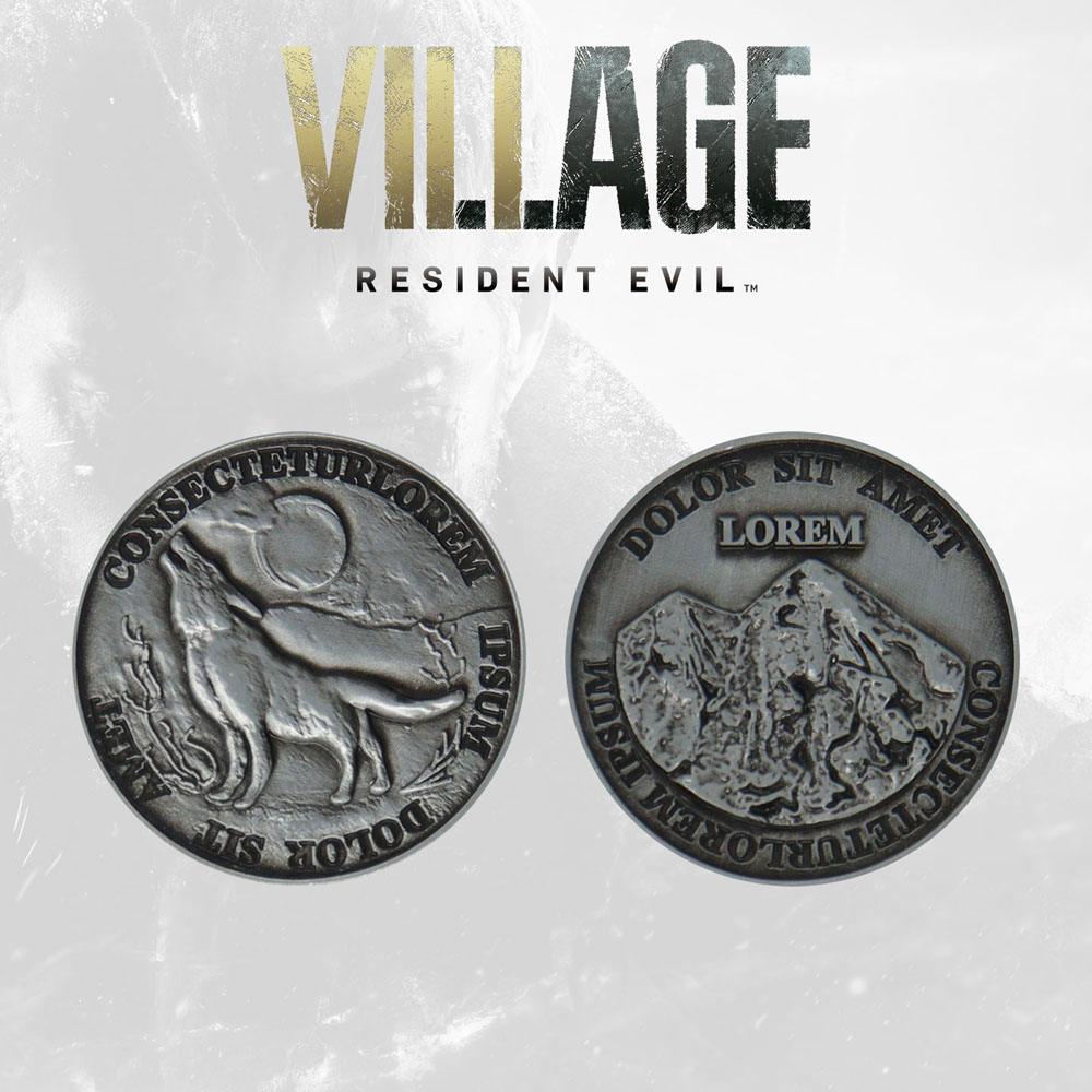 Resident Evil VIII Sammelmünze Currency Limited Edition - Versand: 5-7 Tage nach Bestellung