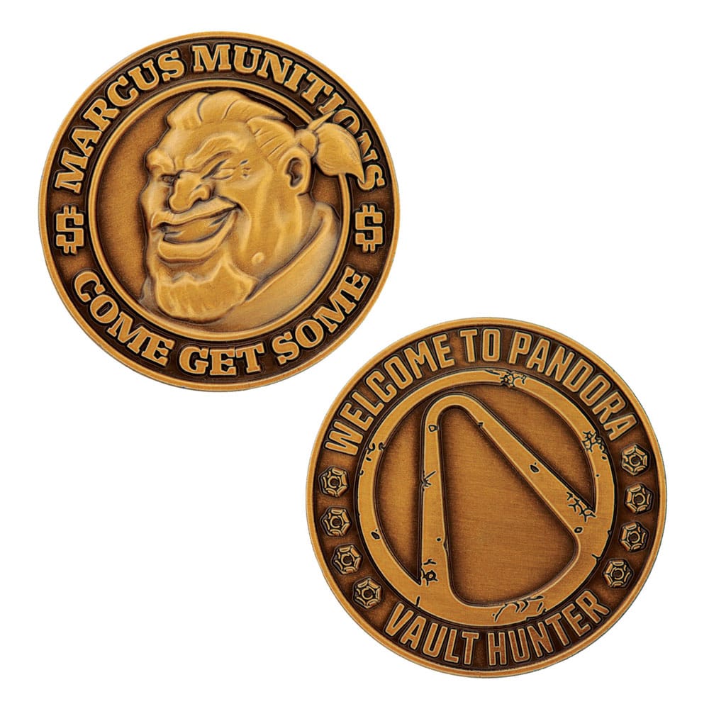 Borderlands Sammelmünze Marcus Munitions Limited Edition   - Preorder - ETA: 25.12.2025