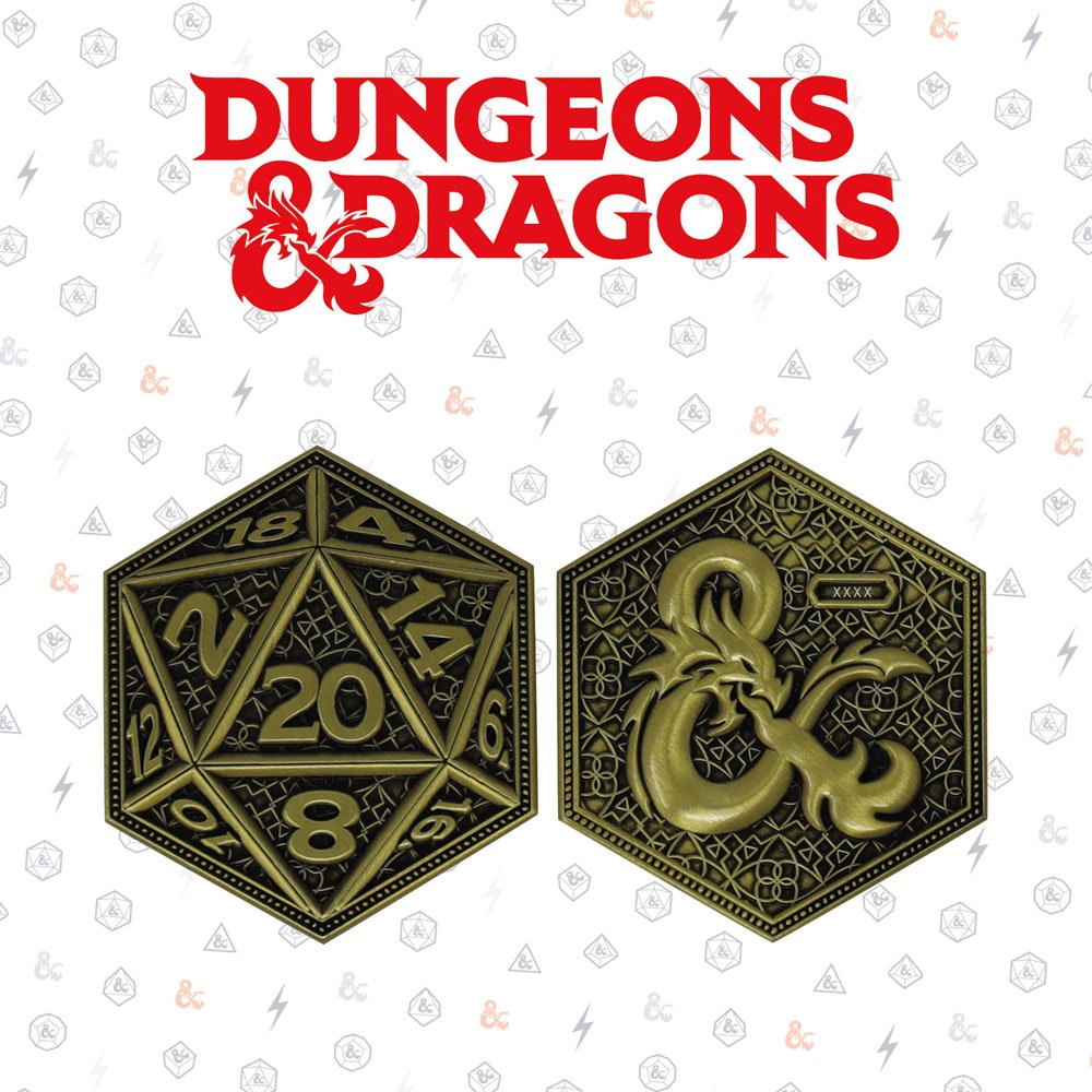Dungeons & Dragons Sammelmünze Limited Edition - Versand: 5-7 Tage nach Bestellung