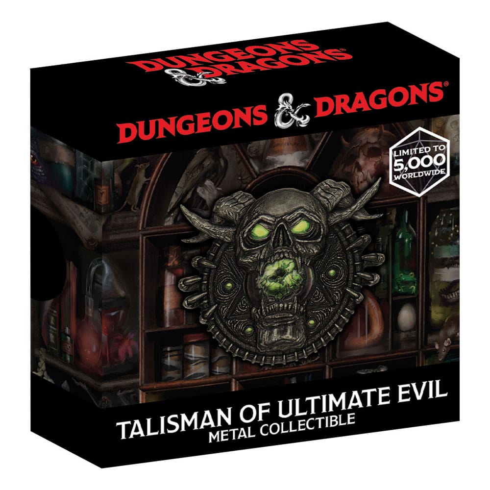 Dungeons & Dragons Medaille und Art Card Talisman of Ultimate Evil Limited Edition - Versand: 5-7 Tage nach Bestellung