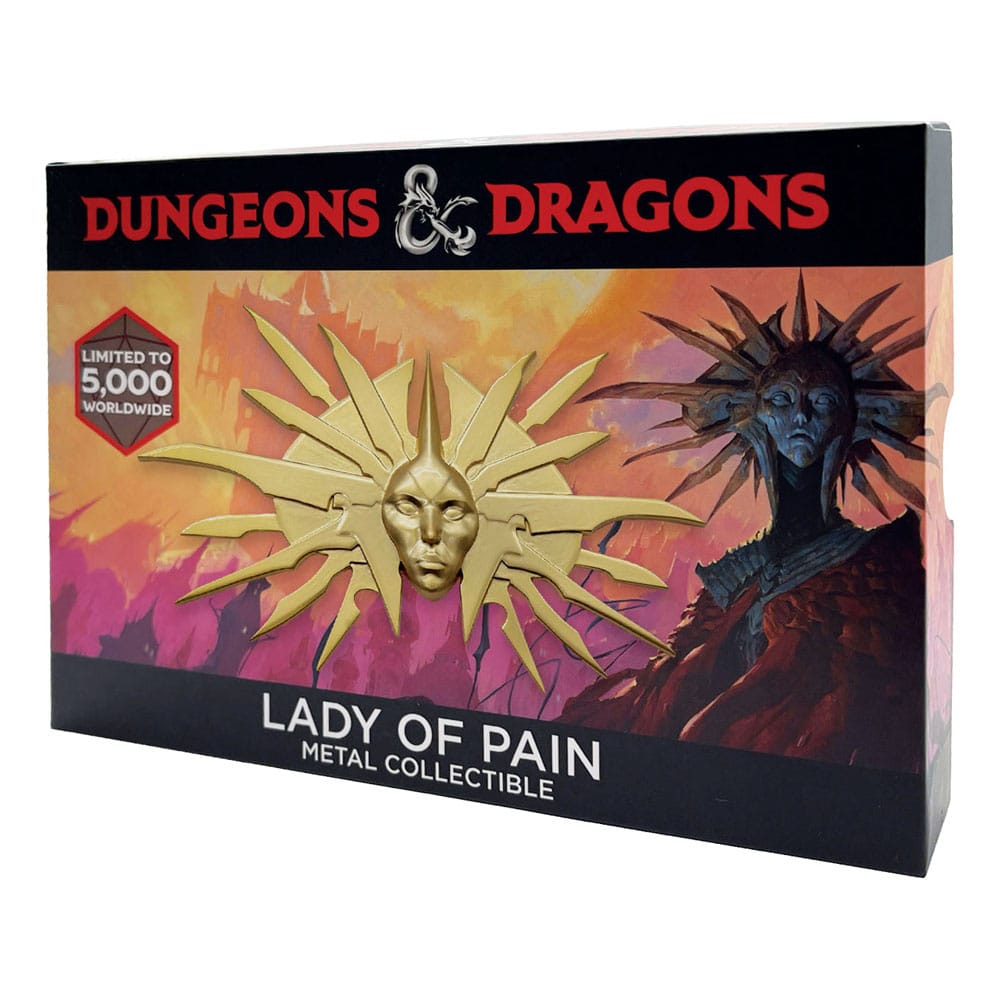 Dungeons & Dragons Medaille Lady of Pain Limited Edition - Versand: 5-7 Tage nach Bestellung