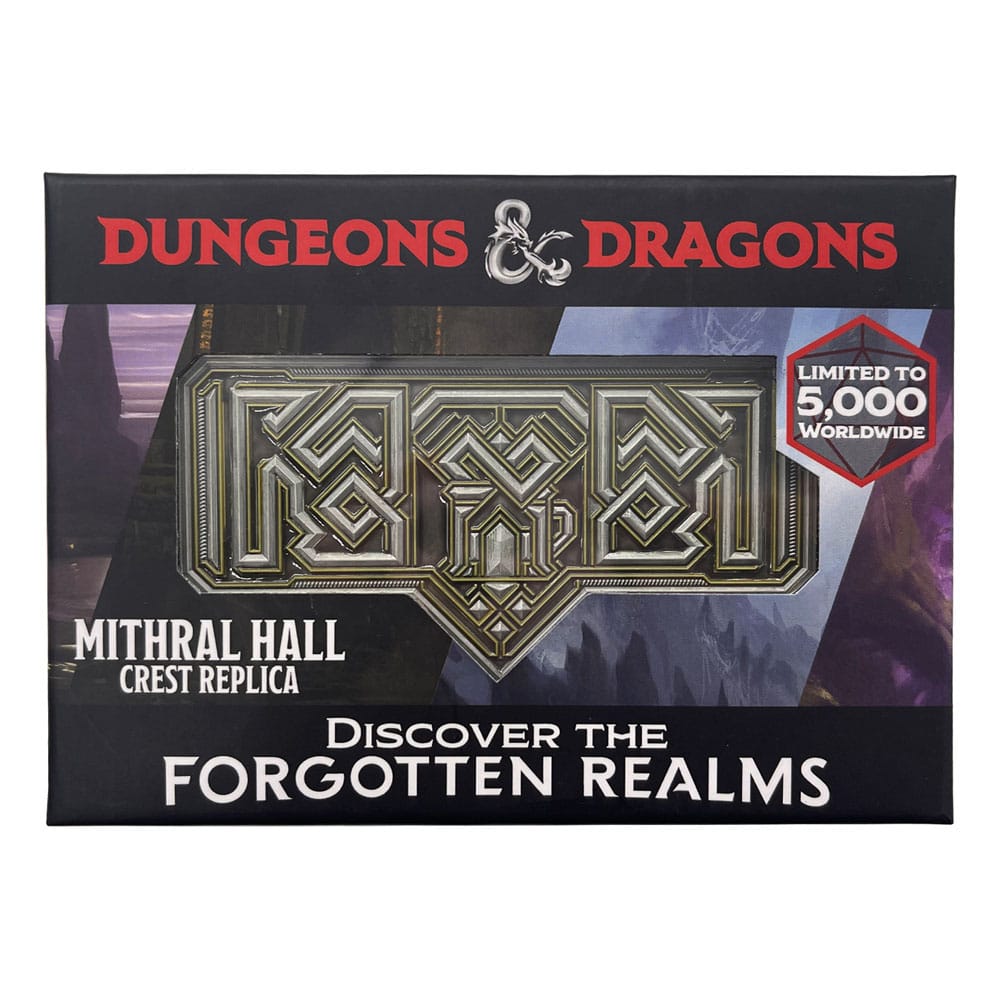 Dungeons & Dragons Metallbarren Mithral Hall Limited Edition - Versand: 5-7 Tage nach Bestellung