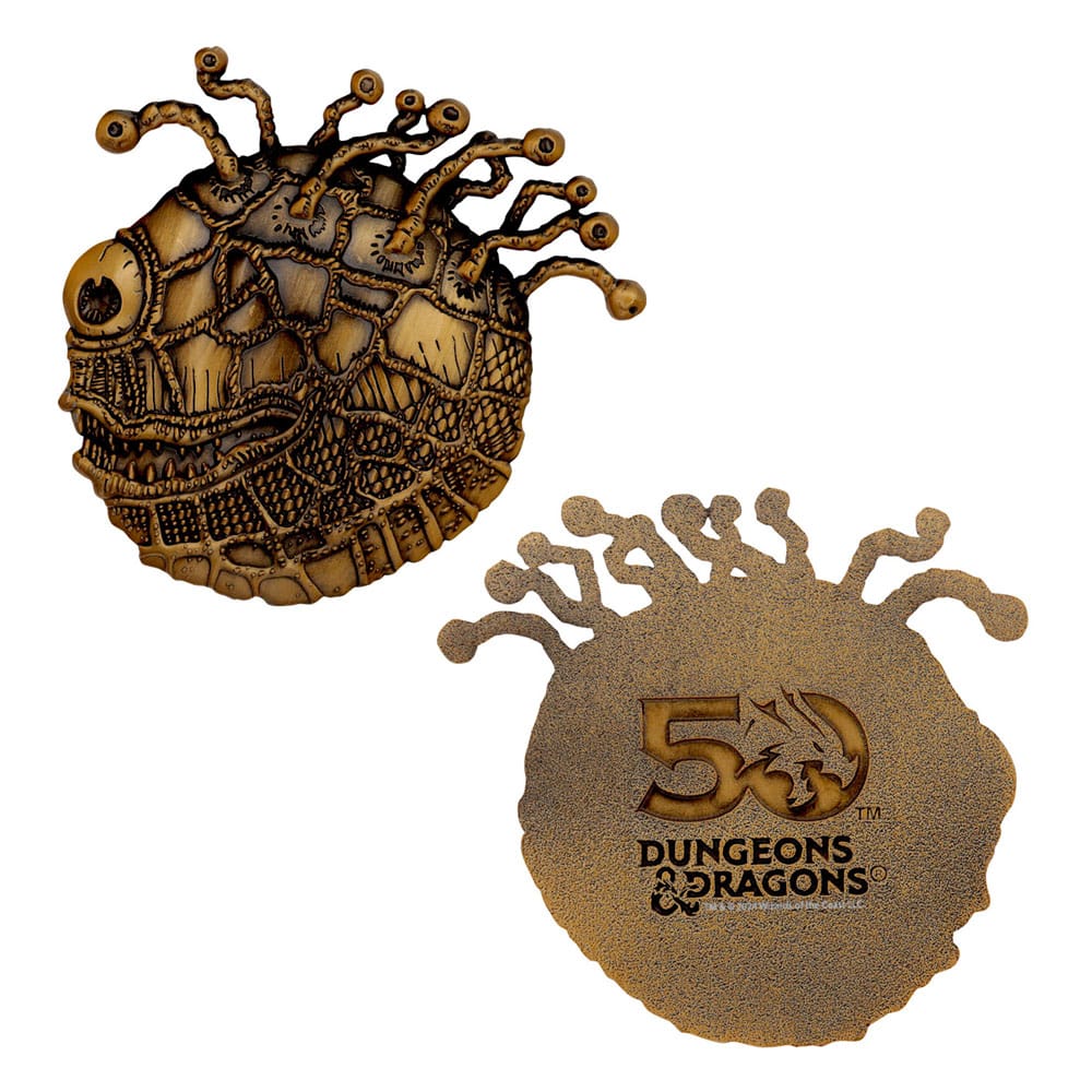 Dungeons & Dragons Medaillen-Set 50th Anniversary Beholder Twin Edition - Versand: 5-7 Tage nach Bestellung