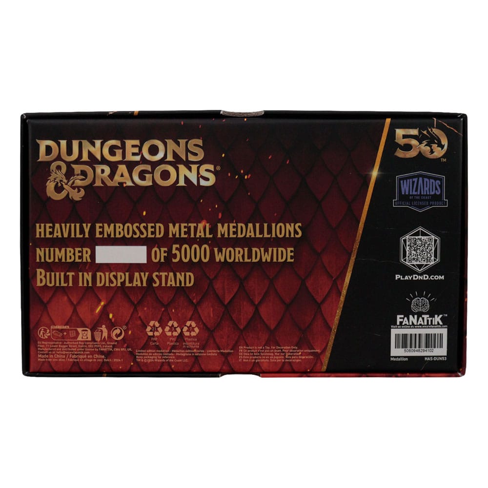Dungeons & Dragons Medaillen-Set 50th Anniversary Beholder Twin Edition - Versand: 5-7 Tage nach Bestellung