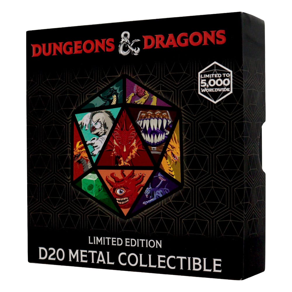 Dungeons & Dragons Medaille D20 - Versand: 5-7 Tage nach Bestellung