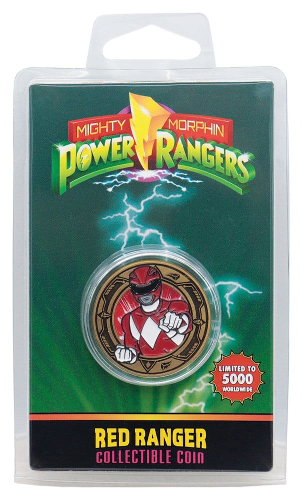 Power Rangers Sammelmünze Red Ranger Limited Edition - Preorder - ETA: 28.12.2026