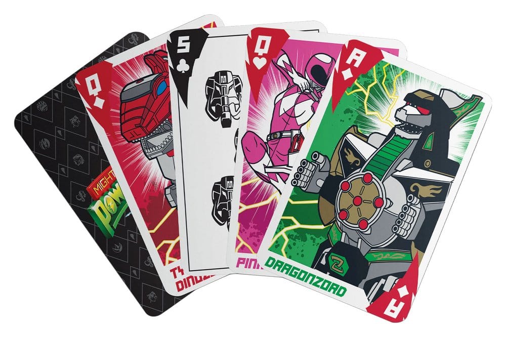 Power Rangers Spielkarten Display (12) - Preorder - ETA: 23.04.2027