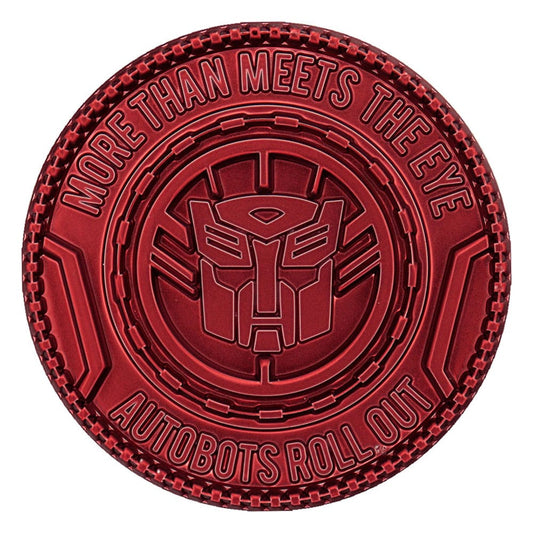 Transformers Medaille 40th Anniversary Autobot Edition    - Versand: 5-7 Tage nach Bestellung