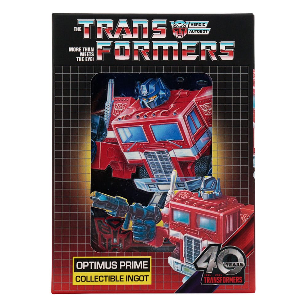 Transformers Metallbarren 40th Anniversary Autobots Edition - Versand: 5-7 Tage nach Bestellung