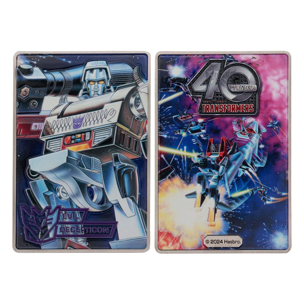 Transformers Metallbarren 40th Anniversary Decepticons Edition - Versand: 5-7 Tage nach Bestellung