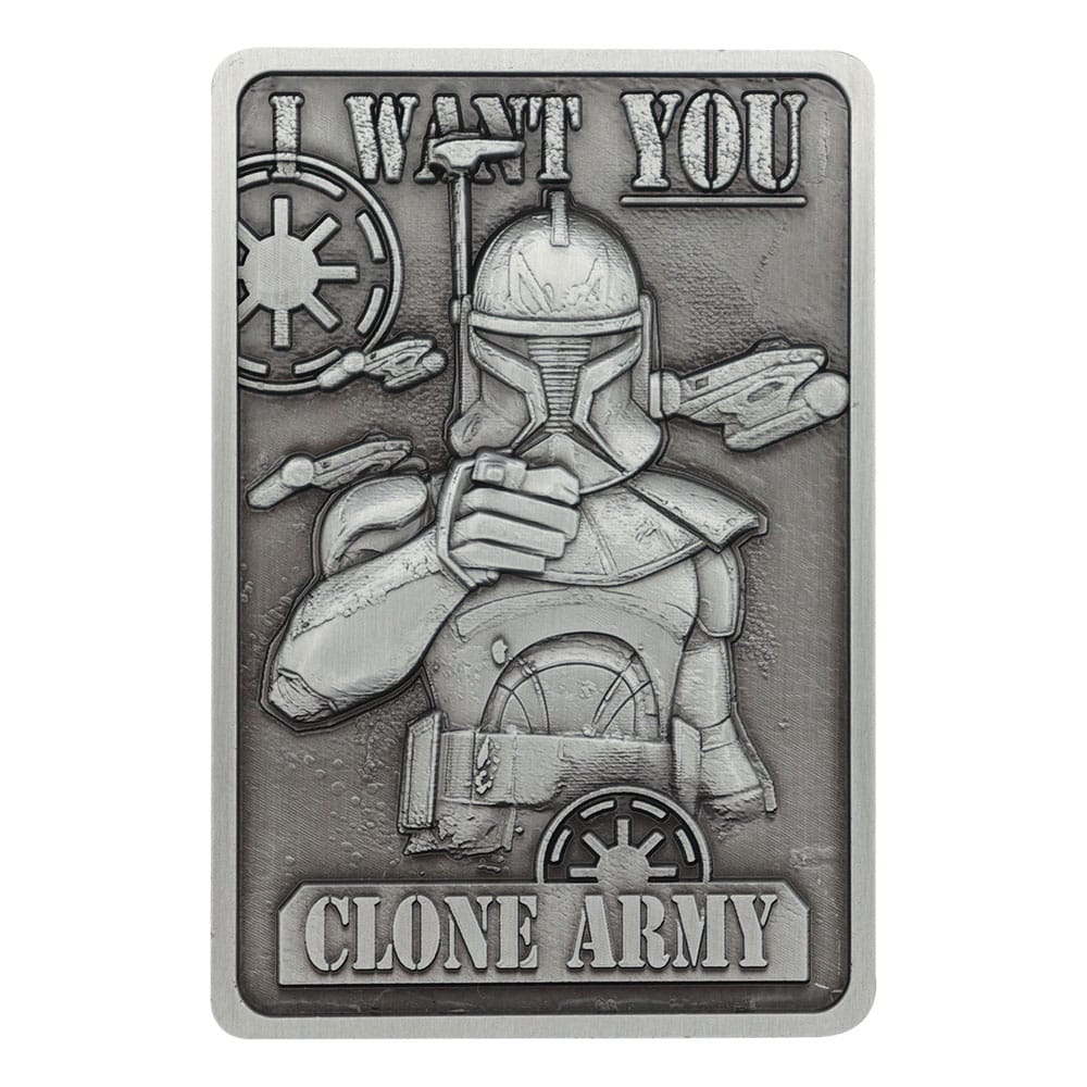 Star Wars: The Clone Wars Metallbarren Captain Rex Limited Edition - Versand: 5-7 Tage nach Bestellung
