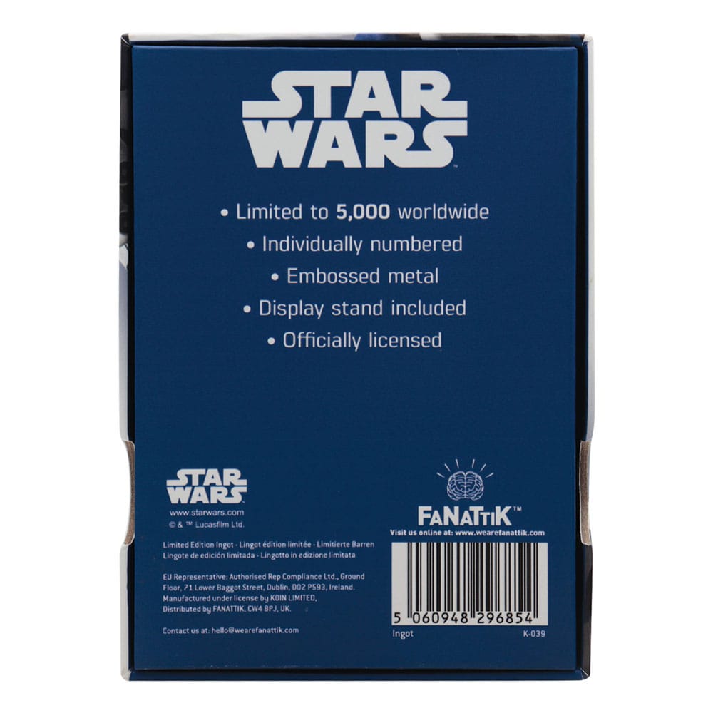 Star Wars: The Clone Wars Metallbarren Captain Rex Limited Edition - Versand: 5-7 Tage nach Bestellung