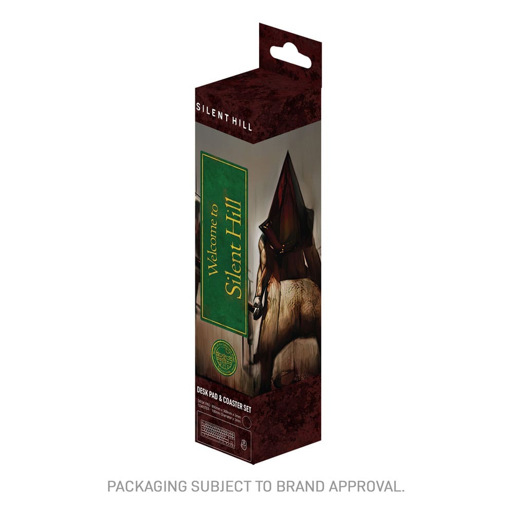 Silent Hill Schreibtischunterlage & Untersetzer - Preorder - ETA: 15.08.2026