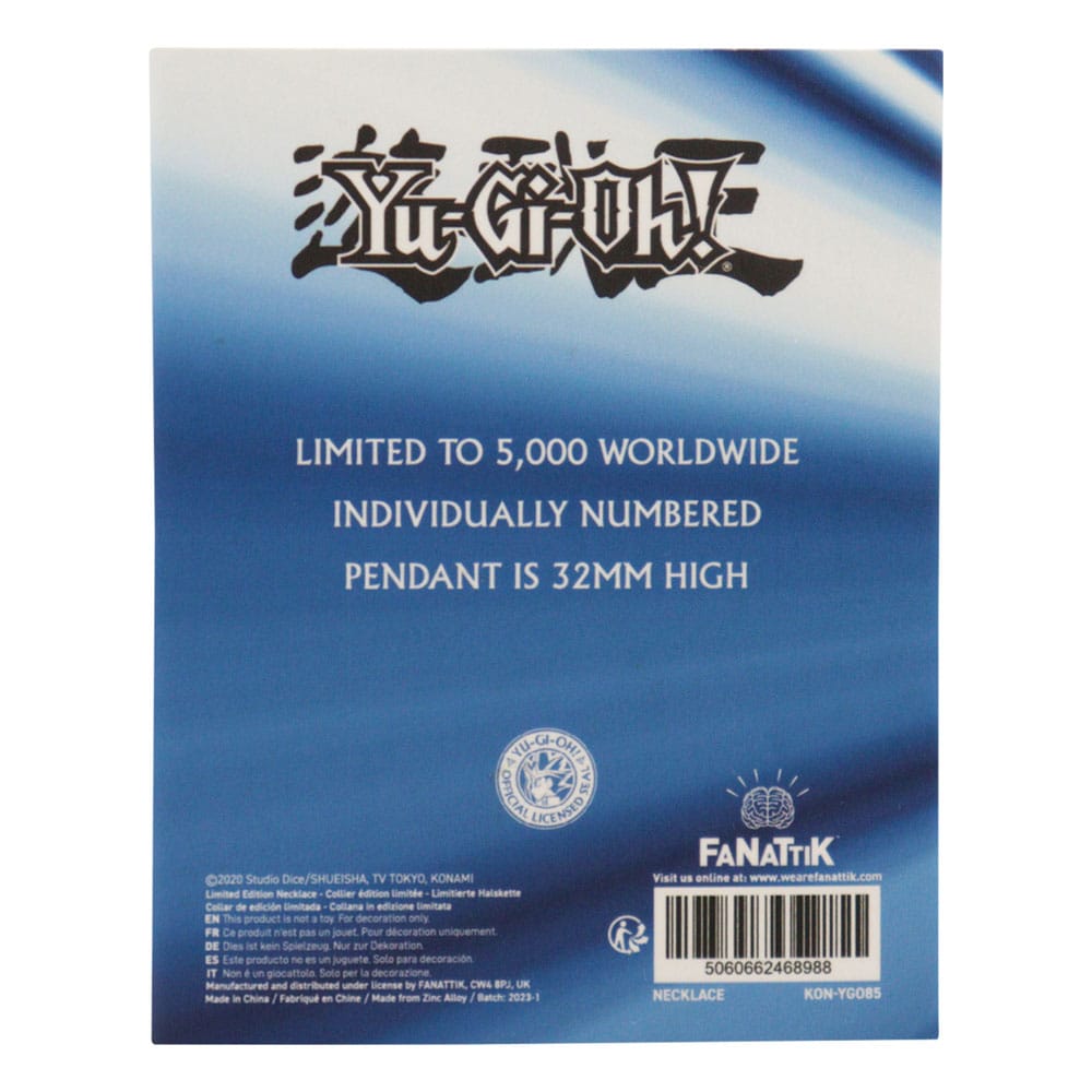 Yu-Gi-Oh! Halskette Blue-Eyes White Dragon Limited Edition - Preorder - ETA: 08.09.2025
