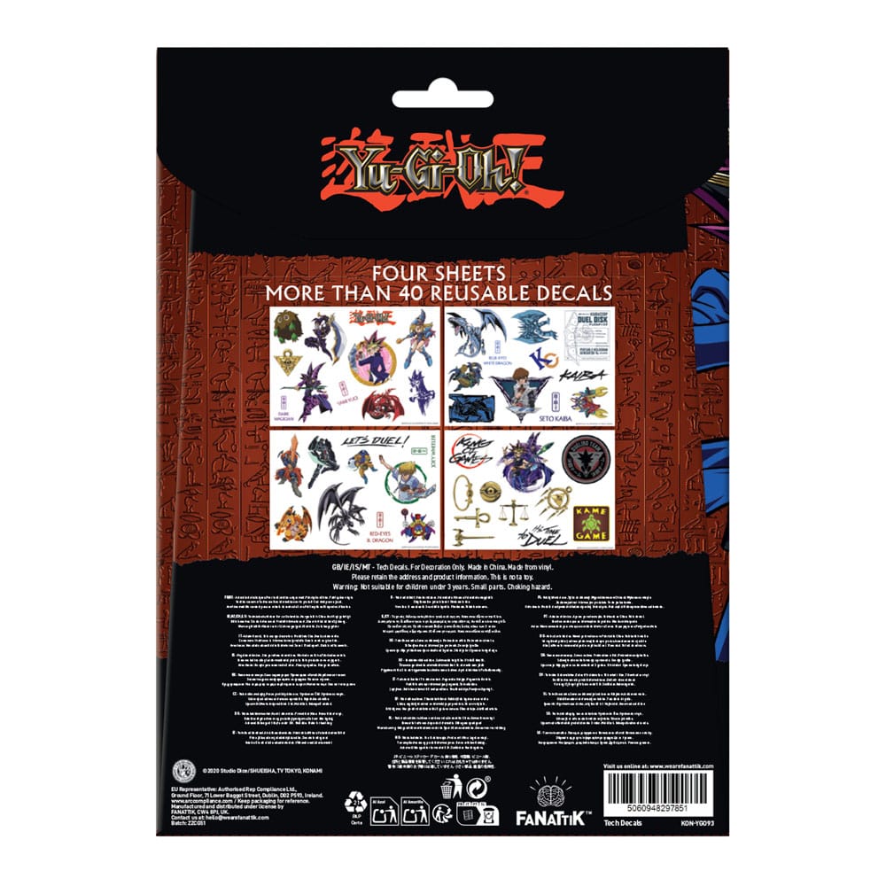 Yu-Gi-Oh! Tech Sticker Pack - Preorder - ETA: 25.01.2026