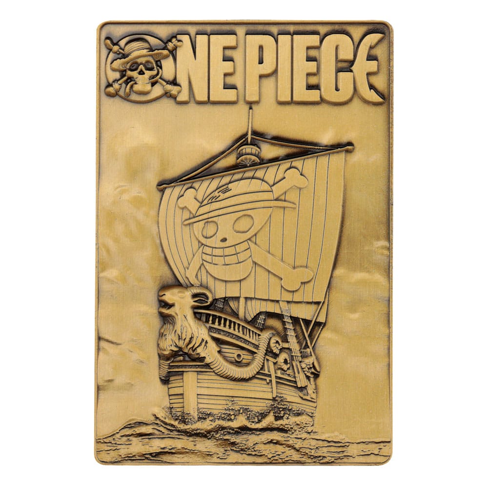 One Piece Metallbarren Luffy Wanted Poster Limited Edition - Versand: 5-7 Tage nach Bestellung