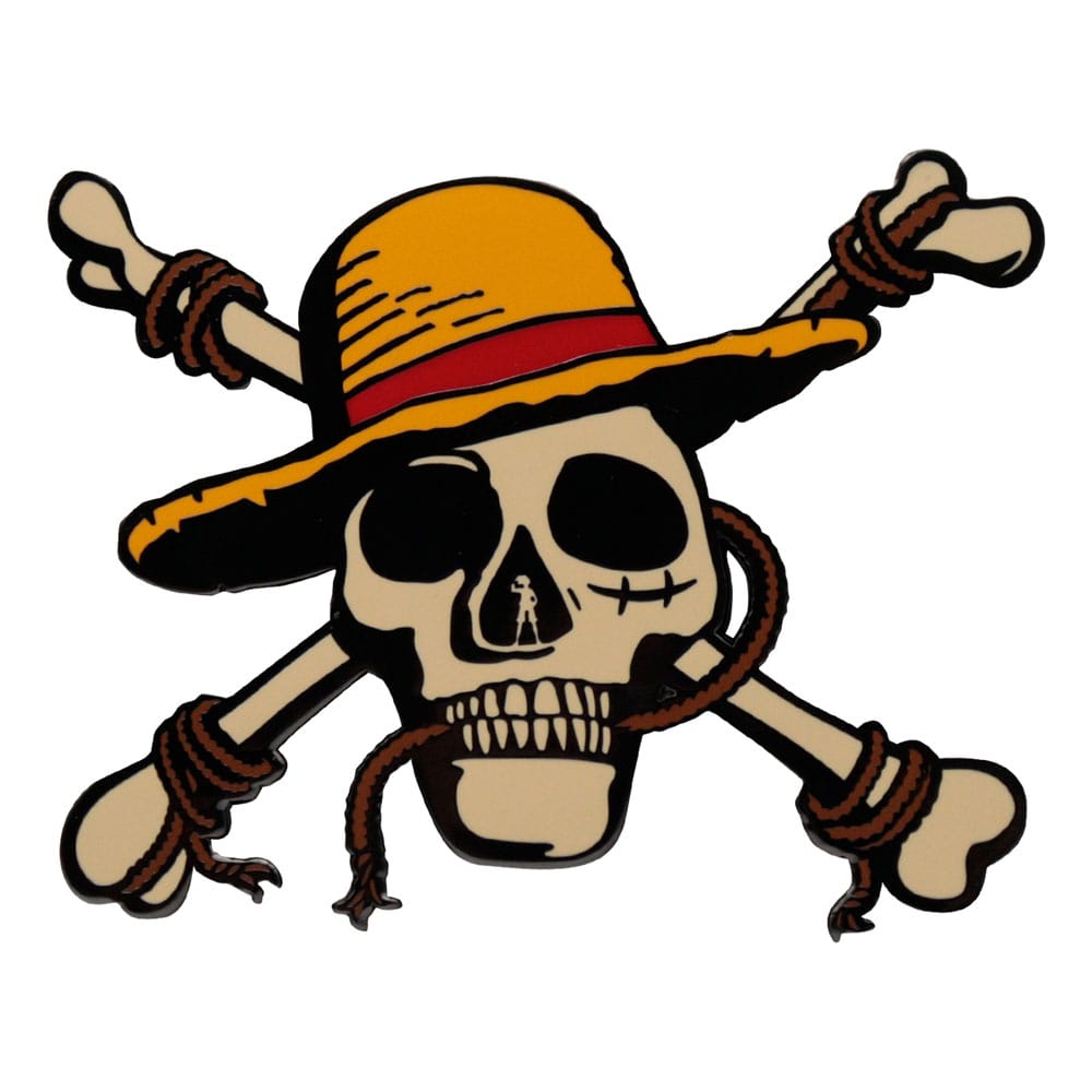 One Piece Medaille Jolly Roger Limited Edition - Versand: 5-7 Tage nach Bestellung