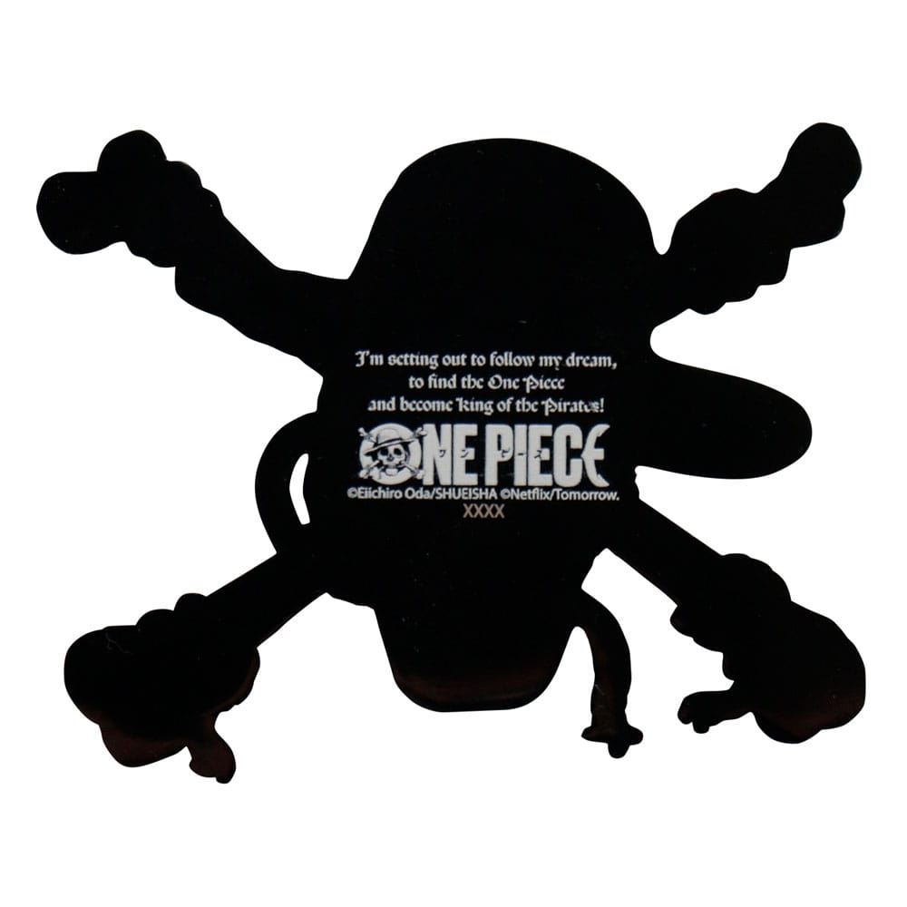 One Piece Medaille Jolly Roger Limited Edition - Versand: 5-7 Tage nach Bestellung