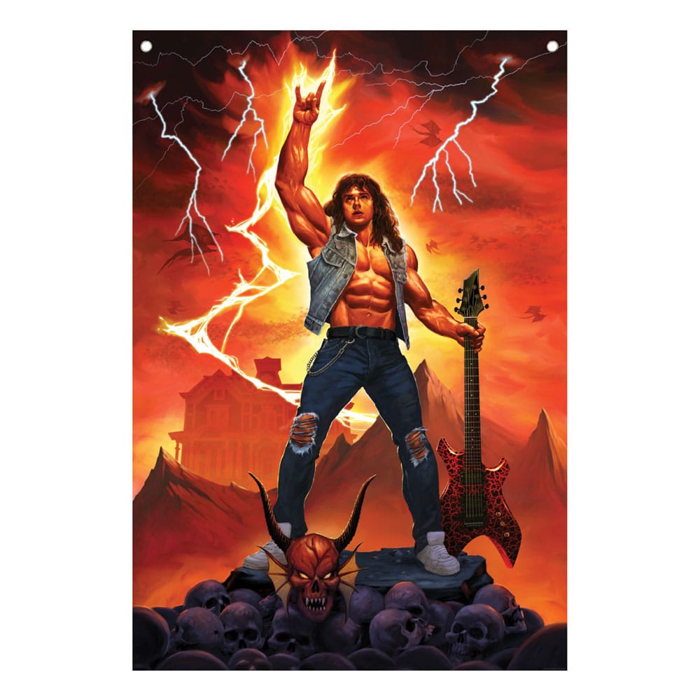 Stranger Things Wandbehang Eddie Munson 120 x 85 cm - Versand: 5-7 Tage nach Bestellung