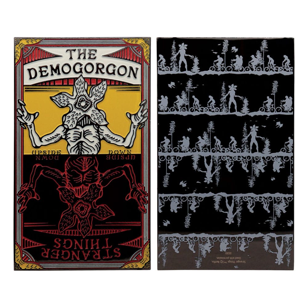Stranger Things Metallbarren Demogorgon XL Limited Edition - Versand: 5-7 Tage nach Bestellung